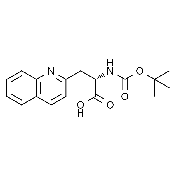 (S)-2-((叔丁氧羰基)氨基)-3-(喹啉-2-基)丙酸