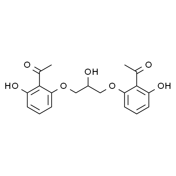 1,3-Bis-(2-acetyl-3-hydroxyphenoxy)-2-propanol