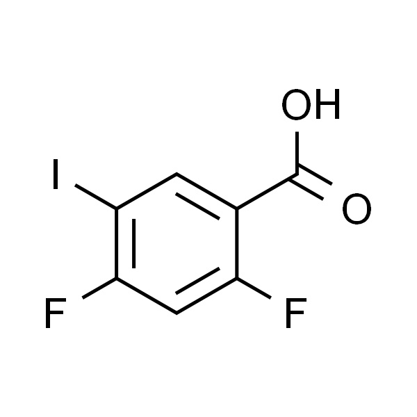 2,4-二氟-5-碘苯甲酸