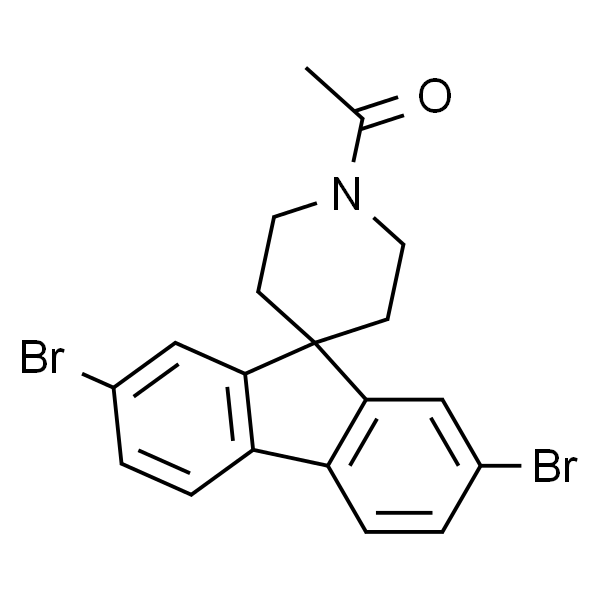 1-(2,7-二溴螺[芴-9,4'-哌啶]-1'-基)乙酮