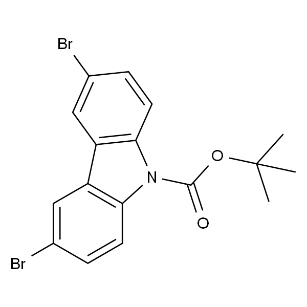 3,6-二溴-9H-咔唑-9-羧酸叔丁酯
