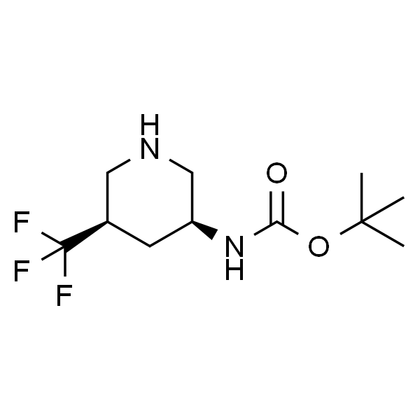 N-[(3S,5R)-5-(三氟甲基)哌啶-3-基]氨基甲酸叔丁酯