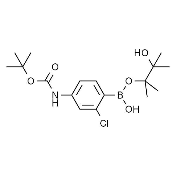 (3-氯-4-(4,4,5,5-四甲基-1,3,2-二氧杂硼杂环戊烷-2-基)苯基)氨基甲酸叔丁酯