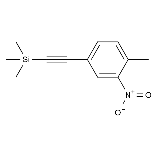 三甲基((4-甲基-3-硝基苯基)乙炔基)硅烷