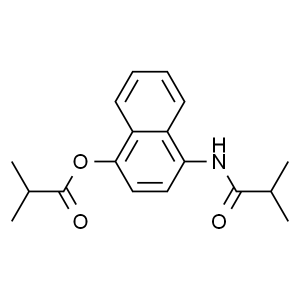 4-Isobutyramidonaphthalen-1-yl isobutyrate