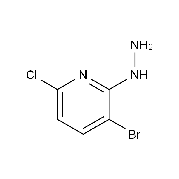 3-溴-6-氯-2-肼基吡啶