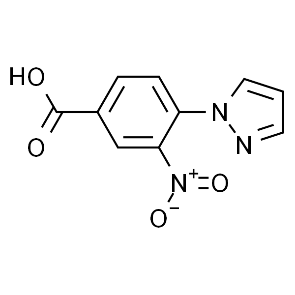 3-硝基-4-(1-吡唑基)苯甲酸