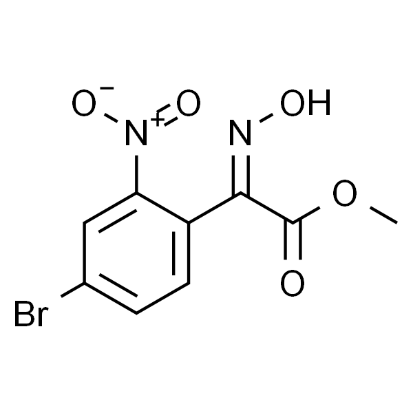 2-(4-溴-2-硝基苯基)-2-(羟基亚氨基)乙酸甲酯