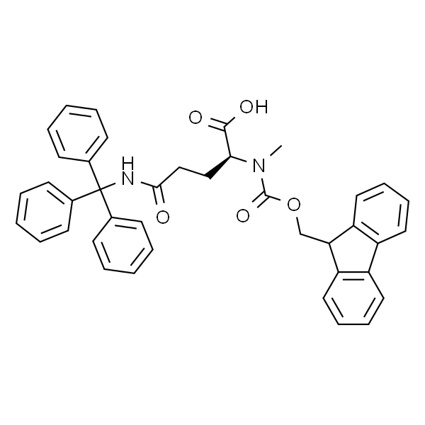 (S)-2-((((9H-芴-9-基)甲氧基)羰基)(甲基)氨基)-5-氧代-5-(三苯甲基氨基)戊酸