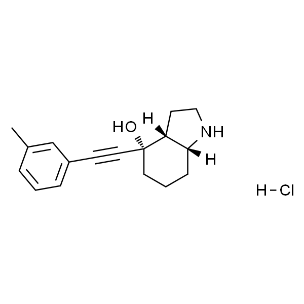 1H-Indol-4-ol, octahydro-4-[2-(3-methylphenyl)ethynyl]-, (3aR,4S,7aR)- hydrochloride