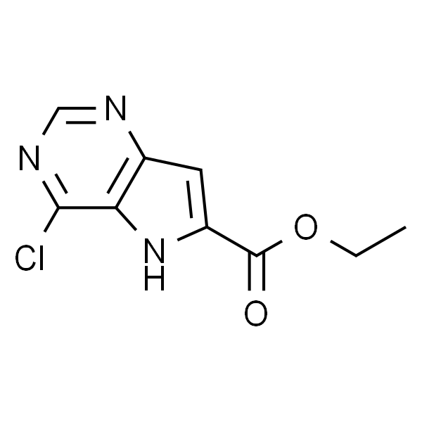 4-氯-5H-吡咯并[3,2-d]嘧啶-6-羧酸乙酯