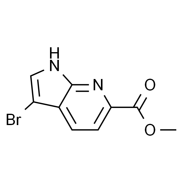 3-溴-1H-吡咯并[2,3-b]吡啶-6-羧酸甲酯