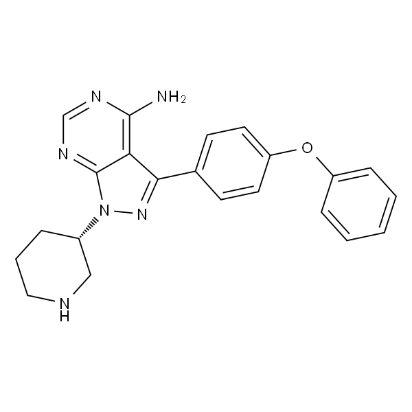 (S)-3-(4-苯氧基苯基)-1-(哌啶-3-基)-1H-吡唑并[3,4-d]嘧啶-4-胺（伊布替尼/依鲁替尼杂质）