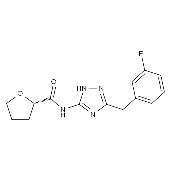 (S)-N-(5-(3-氟苄基)-4H-1,2,4-三唑-3-基)四氢呋喃-2-甲酰胺