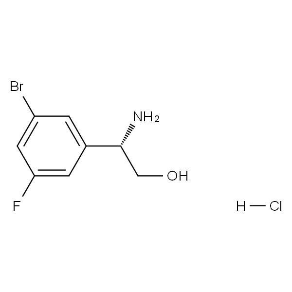(S)-2-氨基-2-(3-溴-5-氟苯基)乙醇盐酸盐