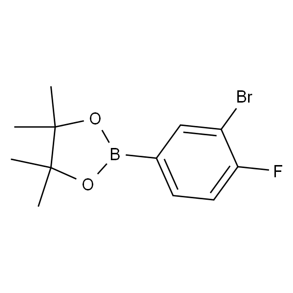 2-(3-溴-4-氟苯)-4,4,5,5-四甲基-1,3,2-二氧杂硼烷