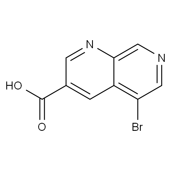 5-溴-1,7-萘啶-3-羧酸