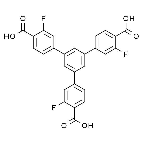 5''-(4-羧基-3-氟苯基)-3,3''''-二氟-[1,1'':3'',1''''-三联苯基]-4,4''''-二羧酸