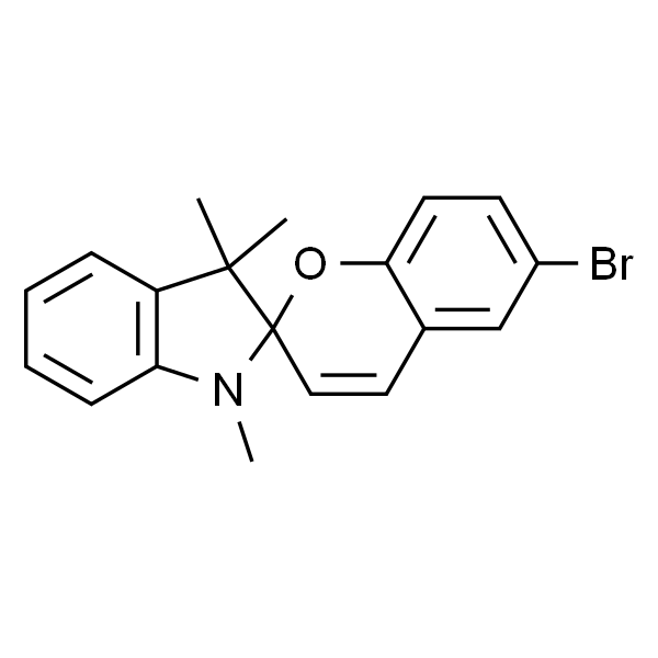 螺[1,3,3-三甲基吲哚-(6'-溴苯并二氢吡喃)][光致变色化合物]