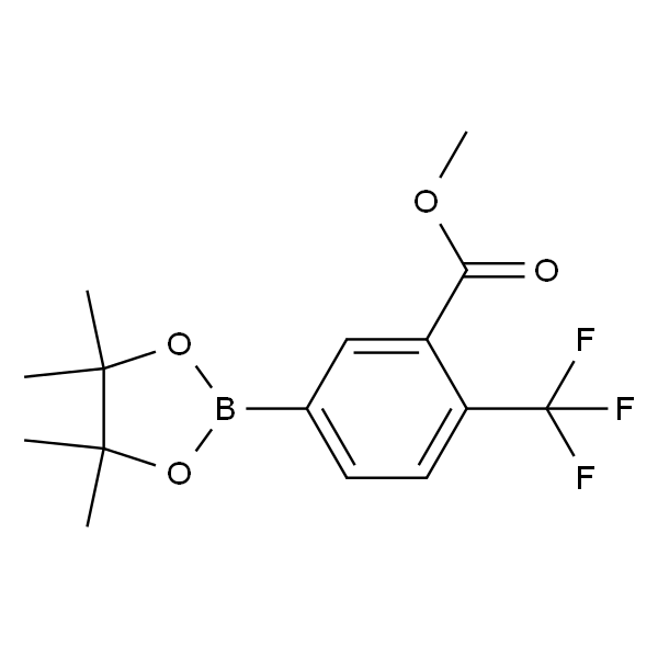 5-(4,4,5,5-四甲基-1,3,2-二氧杂波仑-2-基)-2-(三氟甲基)苯甲酸甲酯