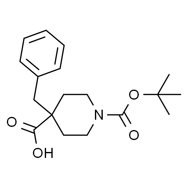 1-Boc-4-苄基-4-哌啶羧酸
