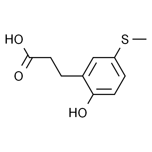3-[2-Hydroxy-5-(methylthio)phenyl]propanoic acid