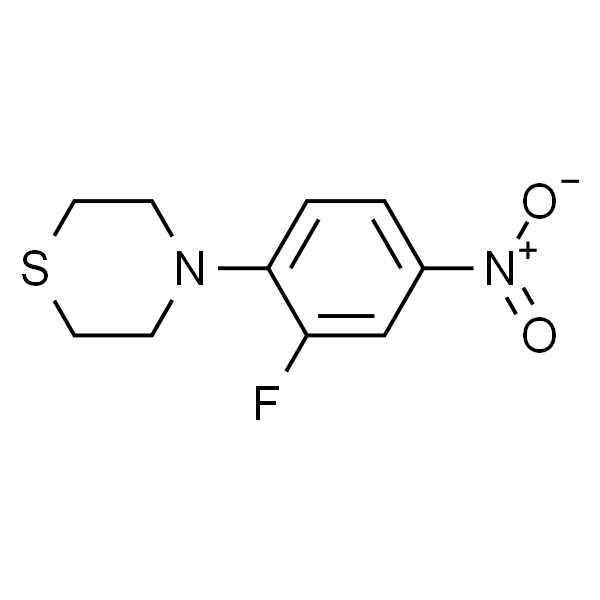 4-(2-氟-4-硝基苯基)硫代吗啉