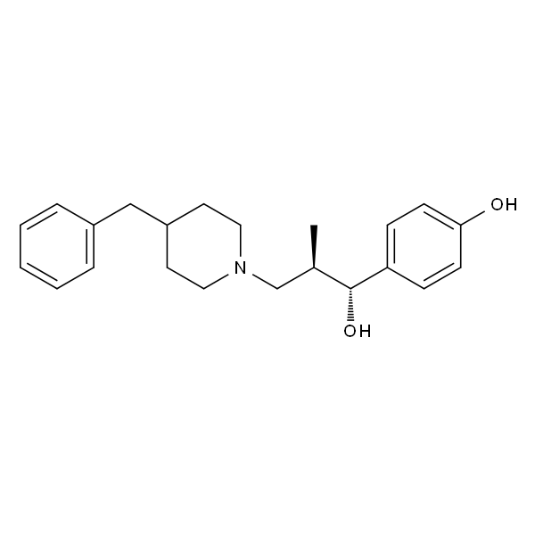 1-Piperidinepropanol, α-(4-hydroxyphenyl)-β-methyl-4-(phenylmethyl)-, (R*,R*)-