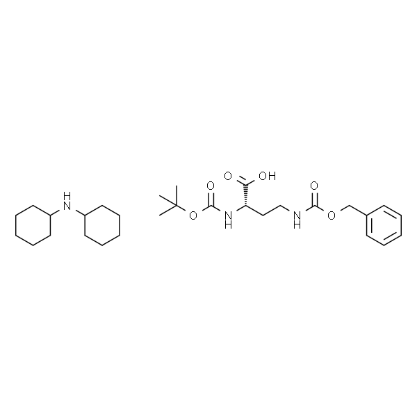 (S)-4-(((苄氧基)羰基)氨基)-2-((叔丁氧羰基)氨基)丁酸二环己胺盐