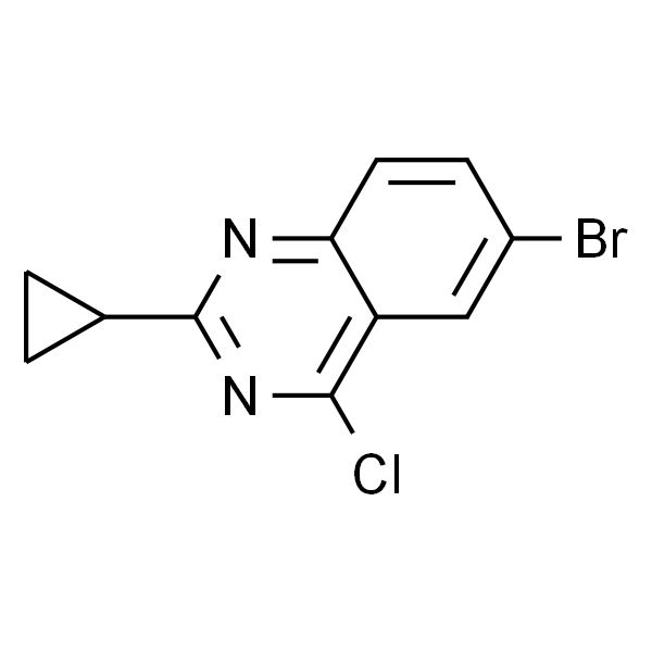 6-溴-4-氯-2-环丙基喹唑啉