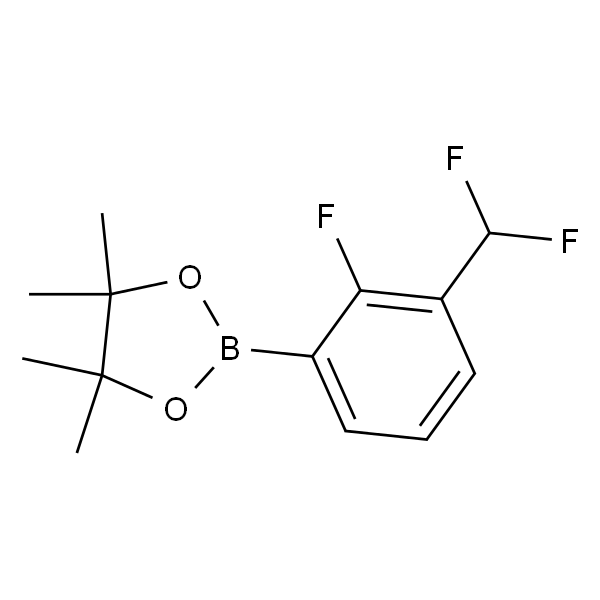 2-(3-(二氟甲基)-2-氟苯基)-4,4,5,5-四甲基-1,3,2-二氧杂硼烷