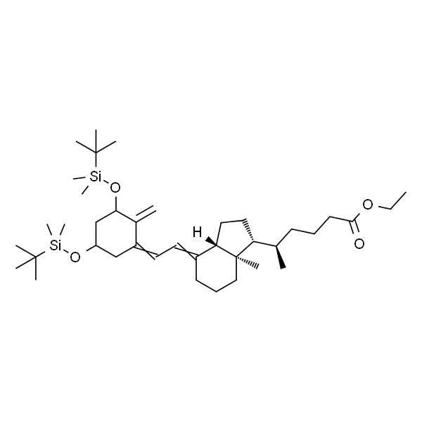 (5R)-ethyl 5-((1R,3aS,7aR)-4-((E)-2-((3S,5R)-3,5-bis(tert-butyldimethylsilyloxy)-2-methylenecyclohexylidene)ethyl)-7a-methylocta