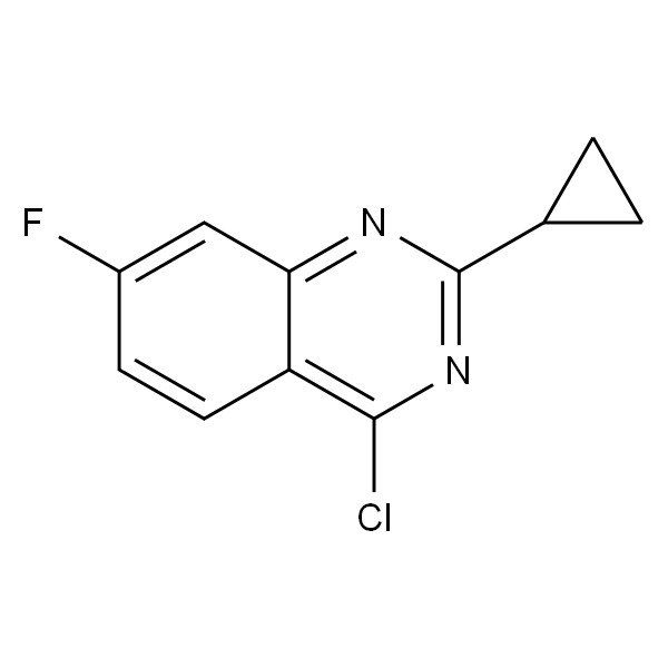 4-氯-2-环丙基-7-氟喹唑啉