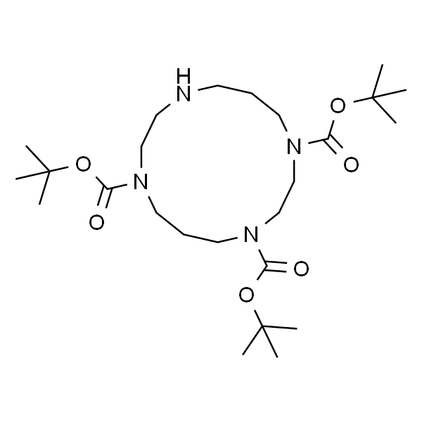 1,4,8-三(叔丁氧羰基)-1,4,8,11-四氮杂环十四烷
