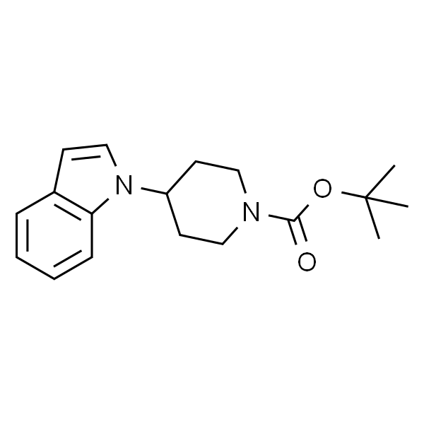 4-(吲哚-1-基)哌啶甲酸叔丁酯
