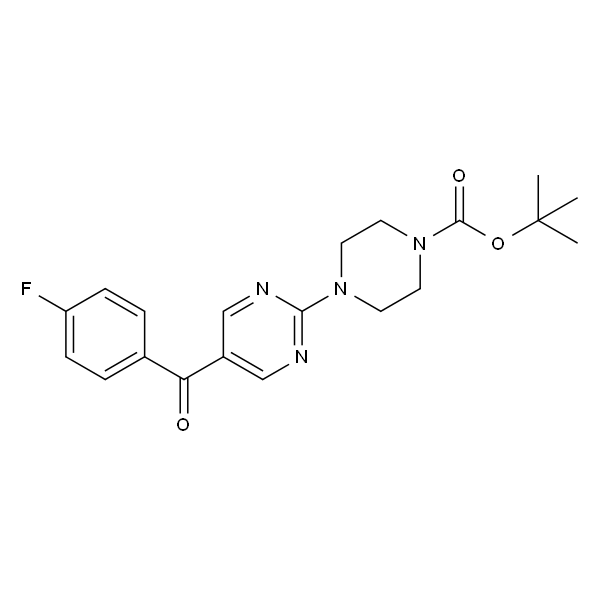 4-(5-(4-氟苯甲酰基)嘧啶-2-基)哌嗪-1-羧酸叔丁酯