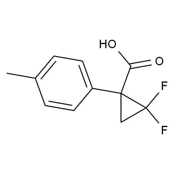 2，2-二氟-1-（对甲苯基）环丙烷-1-羧酸