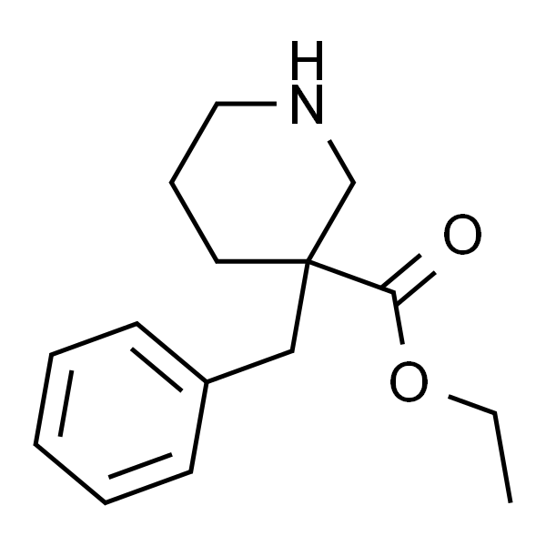 3-Piperidinecarboxylic acid, 3-(phenylmethyl)-, ethyl ester