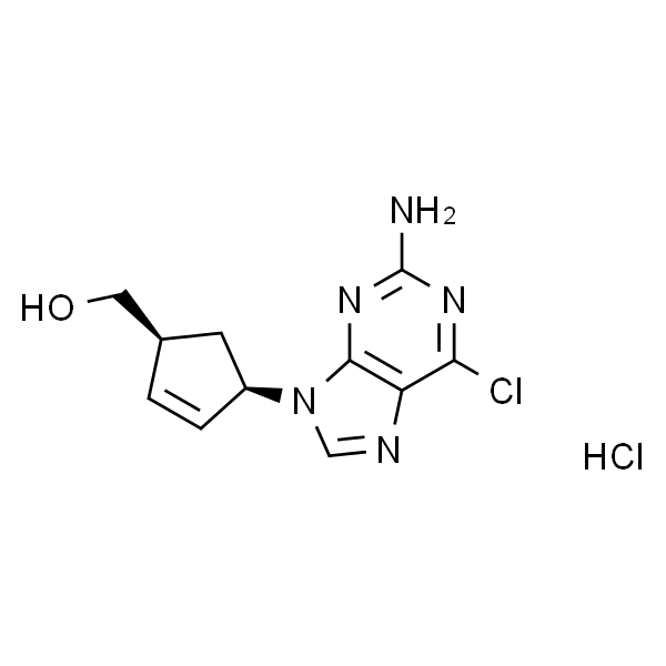 (1S–4R)-4-(2-氨基-6-氯-9H-嘌呤-9-基)-2-环戊烯-1-甲醇盐酸盐