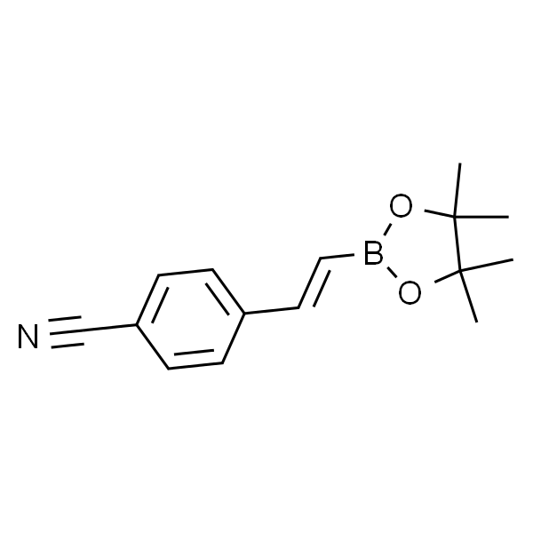 (E)-4-氰基-苯乙烯频那醇硼酸酯
