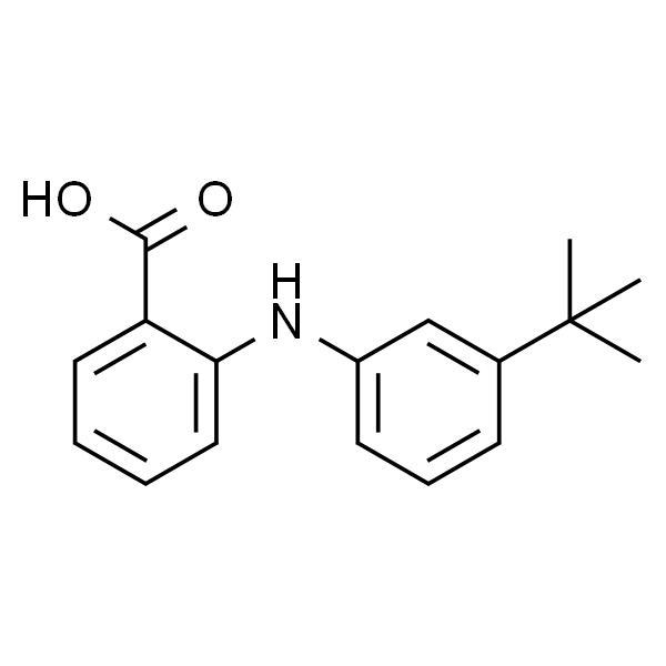 2-(3-叔丁基苯氨基)苯甲酸
