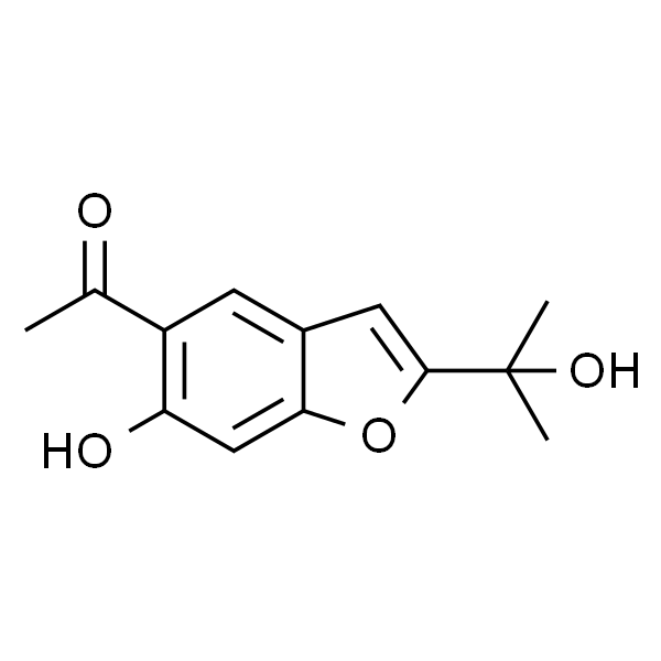 5-Acetyl-6-hydroxy-2-(1-hydroxy-1-methylethyl)benzofuran