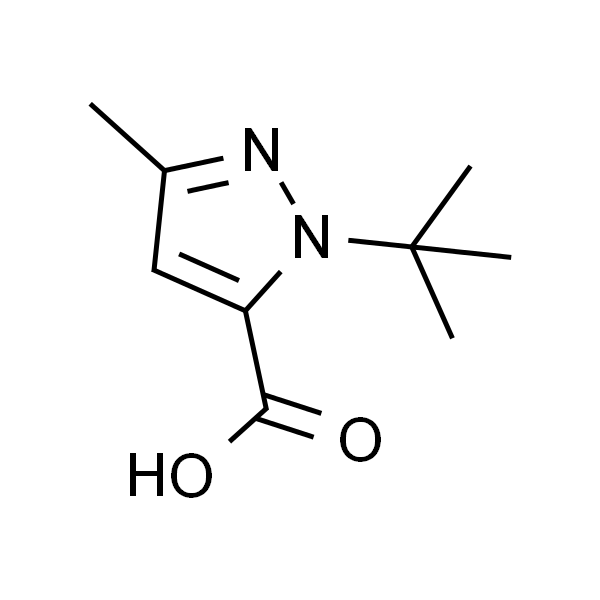 1-(叔丁基)-3-甲基-1H-吡唑-5-羧酸