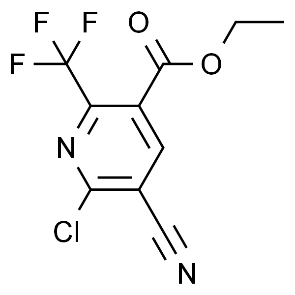 2-氯-3-氰基-6-(三氟甲基)-吡啶-5-羧酸乙酯