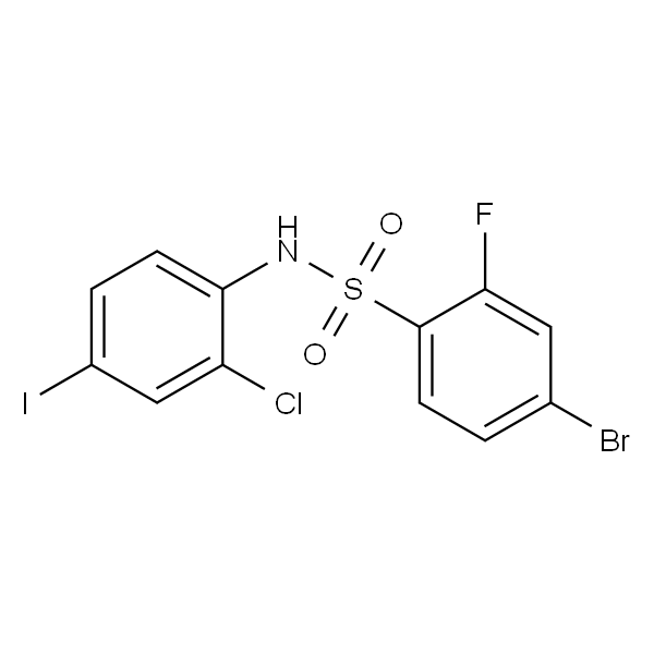 4-溴-N-(2-氯-4-碘苯基)-2-氟苯磺酰胺