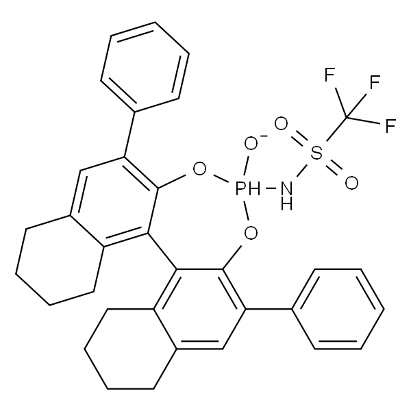 1,1,1-三氟-N-[(11bS)-8,9,10,11,12,13,14,15-八氢-4-氧化物-2,6-二苯基-二萘并[2,1-d:1'',2''-f][1,3,2]二氧杂磷酰基-4-基]甲磺酰胺