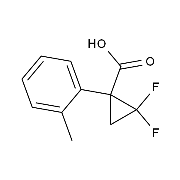 2，2-二氟-1-（邻甲苯基）环丙烷-1-羧酸