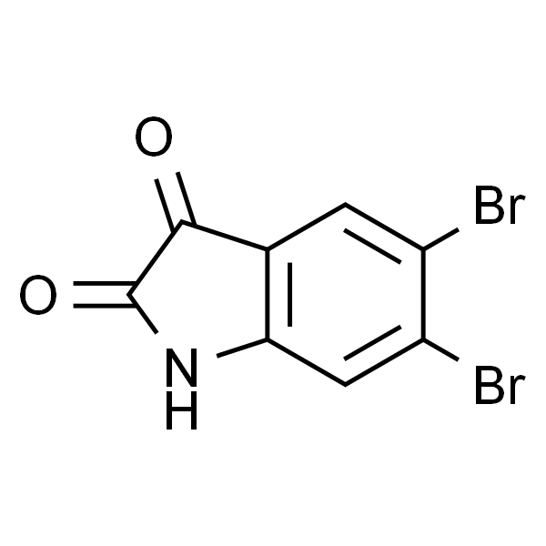 5,6-二溴吲哚啉-2,3-二酮