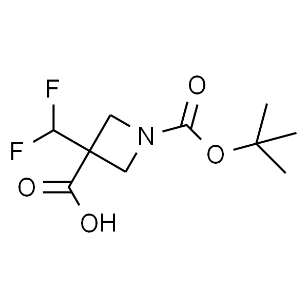 1-(叔丁氧基羰基)-3-(二氟甲基)氮杂环丁烷-3-羧酸