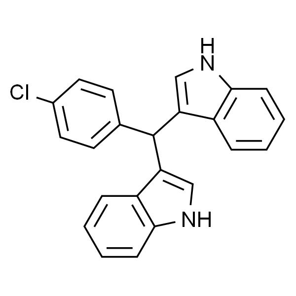 3,3'-((4-氯苯基)亚甲基)双(1H-吲哚)